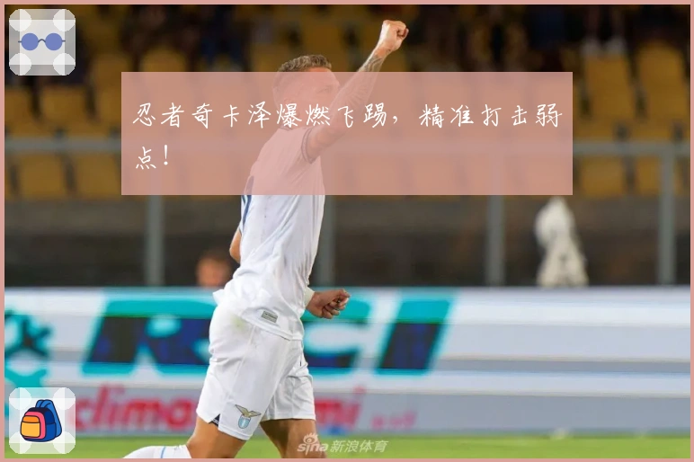 忍者奇卡泽爆燃飞踢，精准打击弱点！